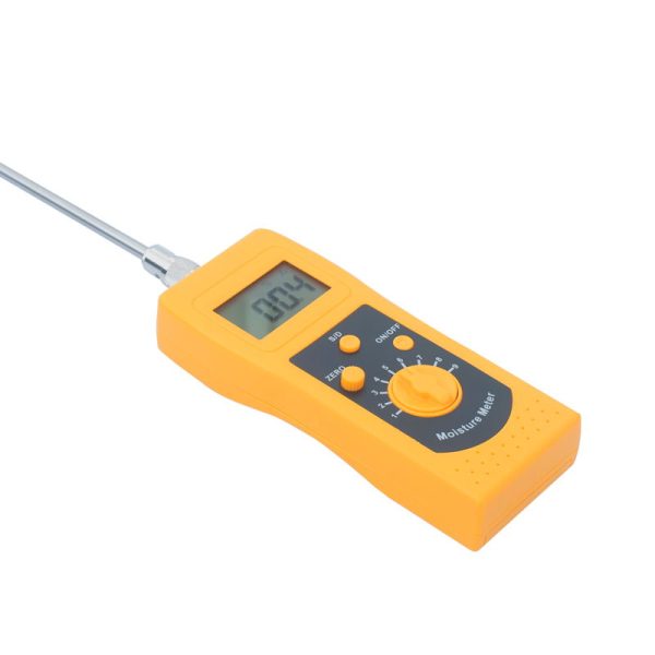 moisture meter DM300 is used for measuring moisture content of